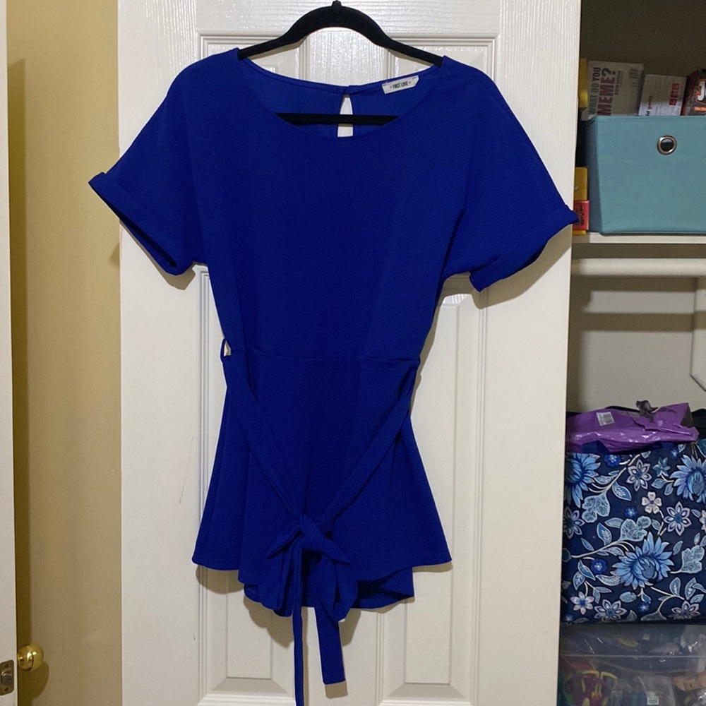 Royal blue top!